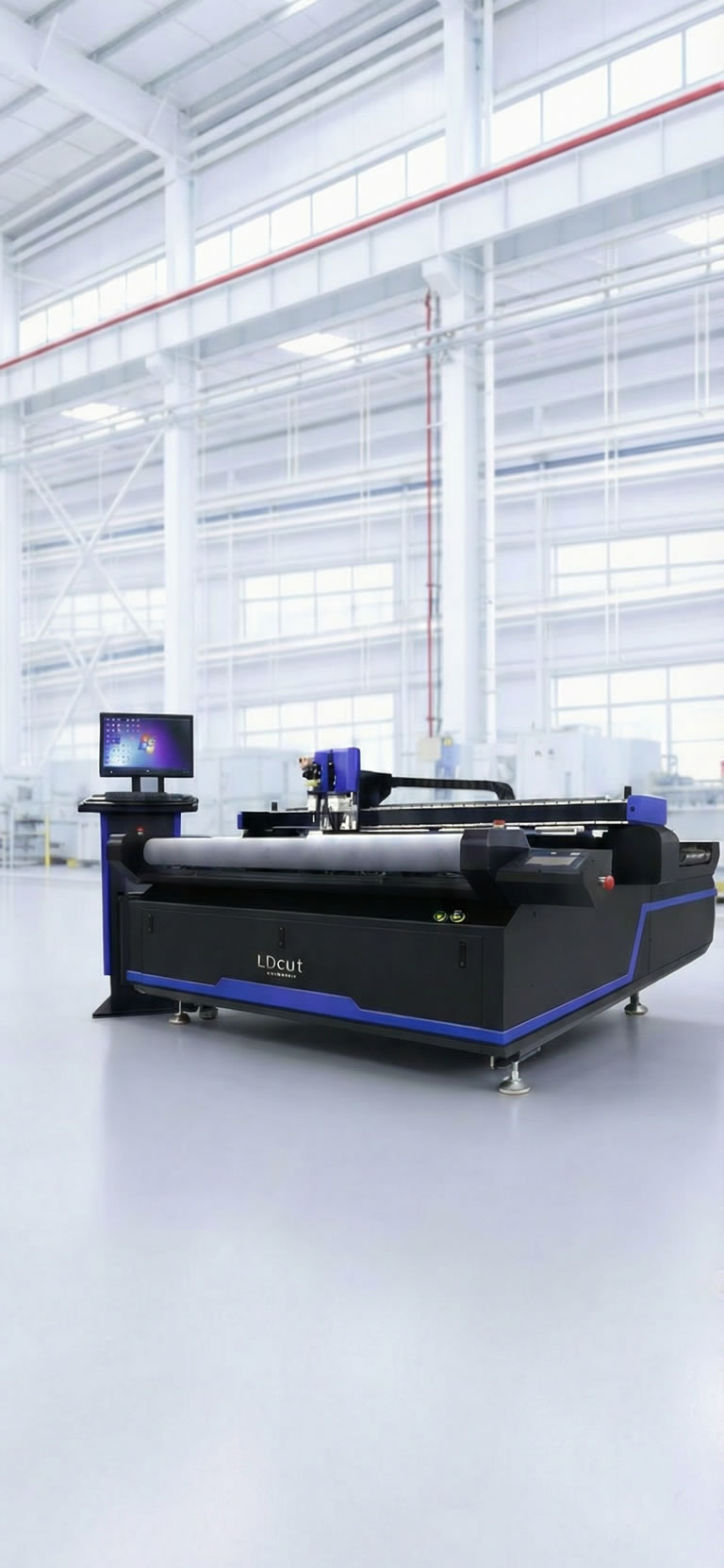 K10 High-Speed Conveyor Belt Irregular Cutting Machine