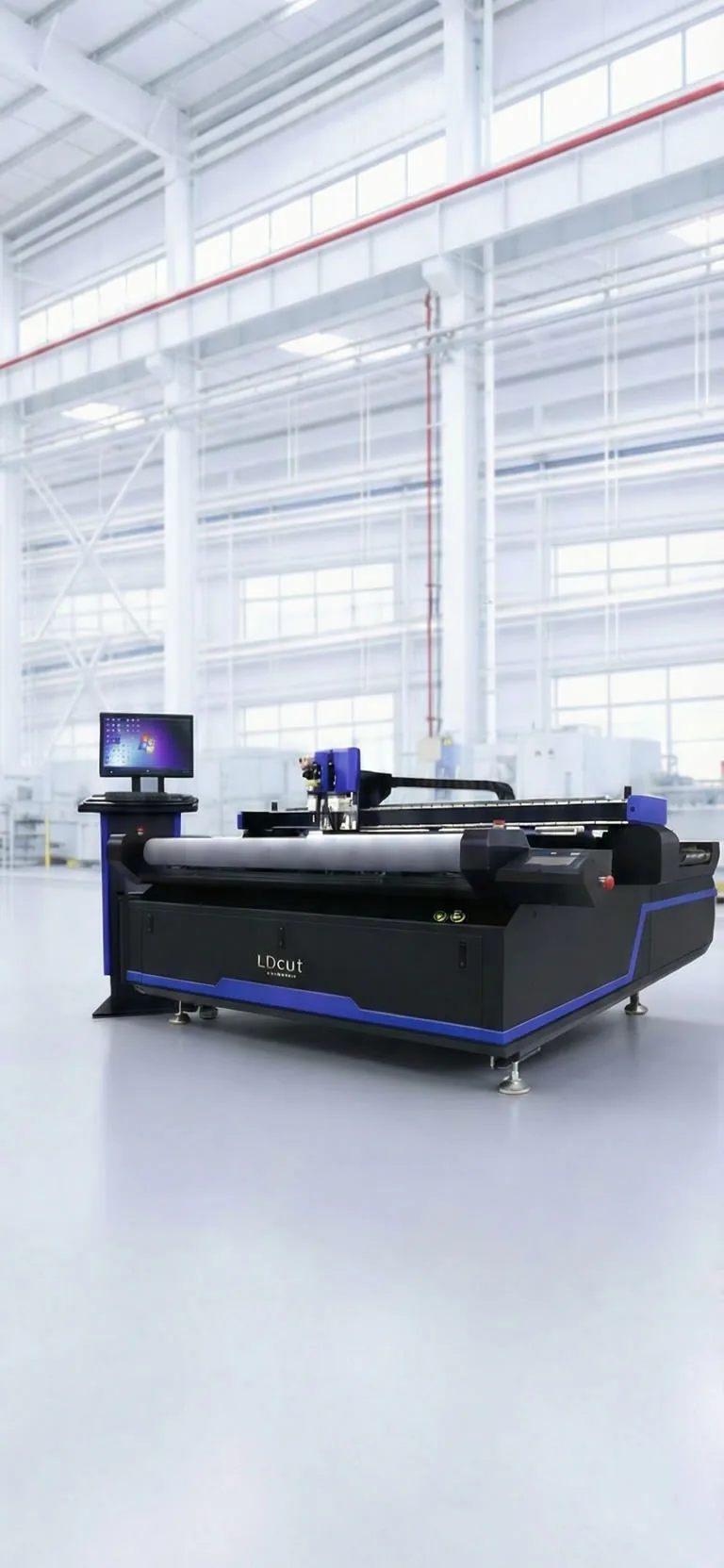 LDCUT K10 digital cutting machine for mobile view