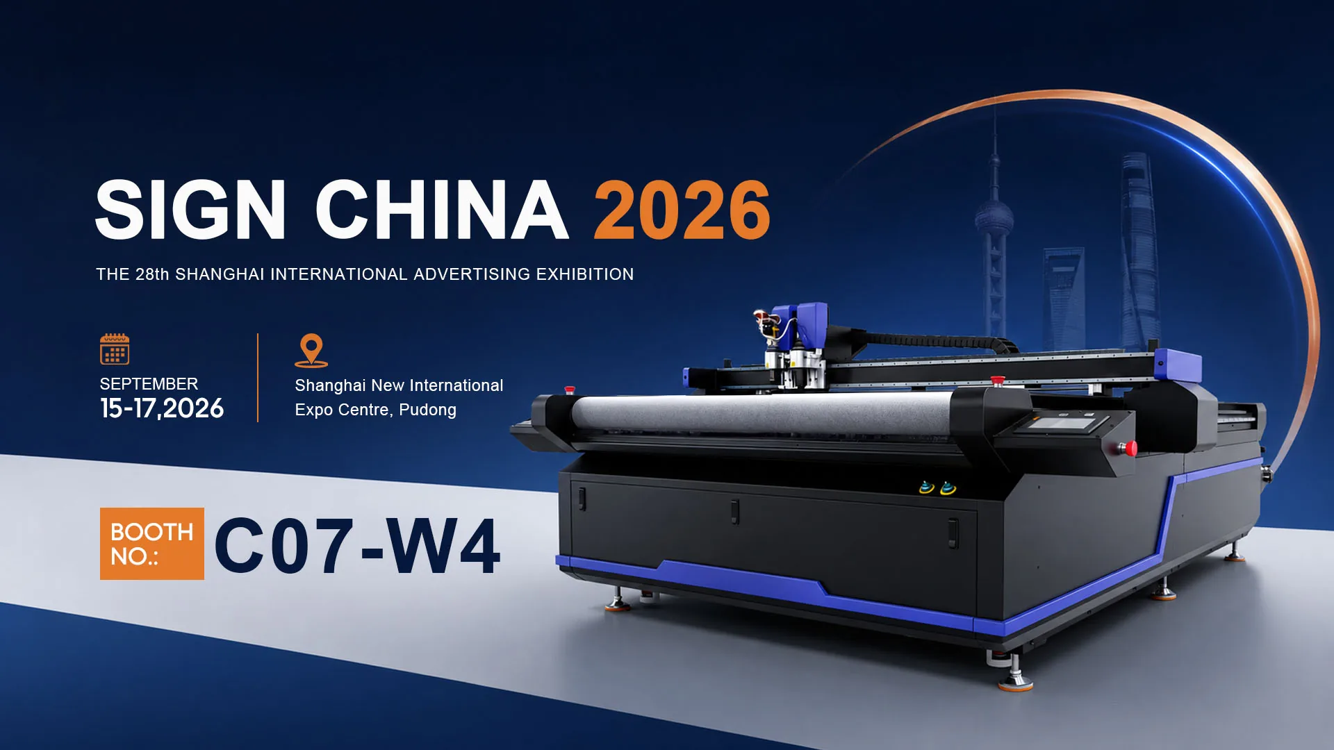 LDcut at SIGN CHINA 2026 - The 28th Shanghai International Advertising Exhibition, Sept 15-17, Booth C07-W4
